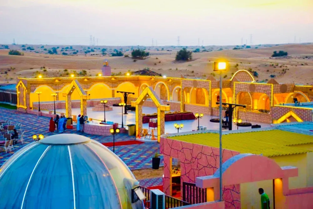 Vipdesertsafarisittingare
