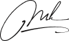 About page founder signature