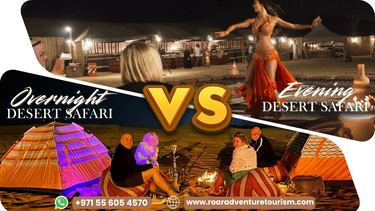 Eveningvsovernightdesertsafariduba