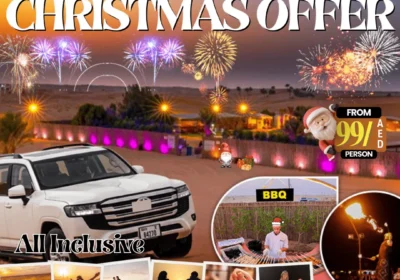 Christmas Desert Safari Dubai Offer – Celebrate Xmas Evening in Desert Camp