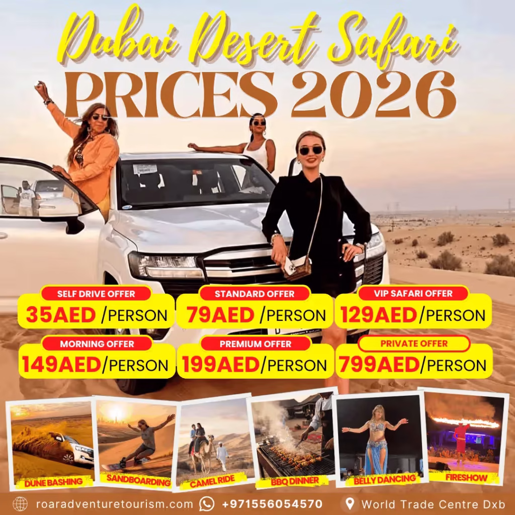 Dubaidesertsafariprices
