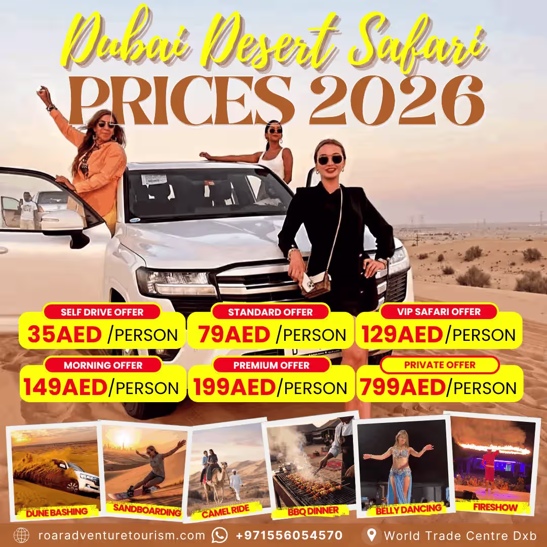 Dubaidesertsafariprices