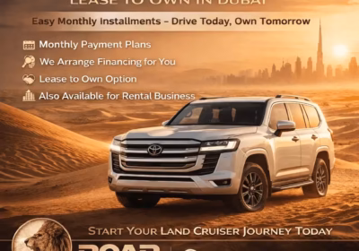 Lease Car in Dubai Toyota Land Cruiser Rent to Own Cars 2026