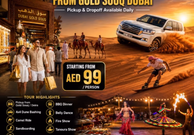 Desert Safari from Gold Souq Dubai: Pickup Packages Timings & Full-Day Plan 2026