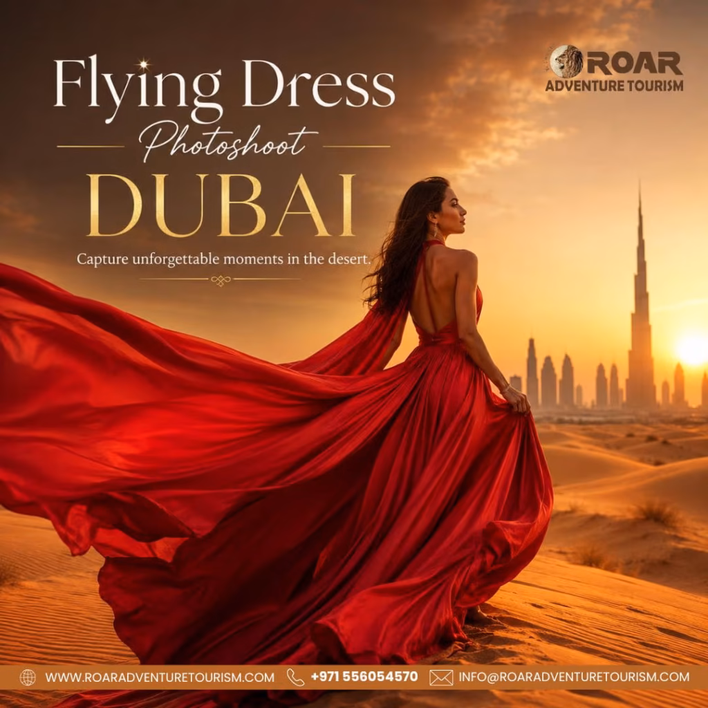 Flyingdressphotoshootdubai