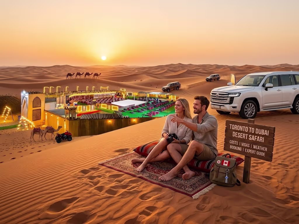 Dubaidesertsafariforcanadiantourists